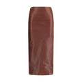 Petar Petrov Brown Lamb Ovis Aries Aries Women's Skirt