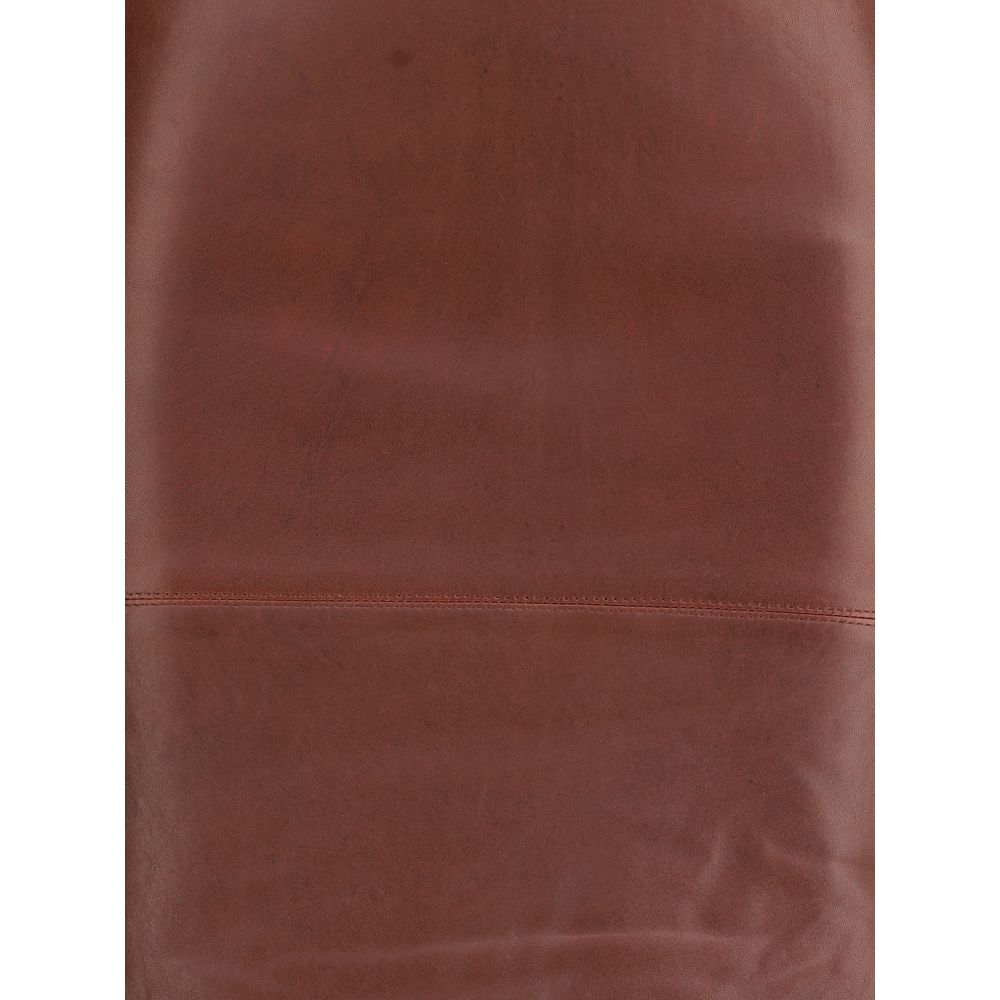 Petar Petrov Brown Lamb Ovis Aries Aries Women's Skirt