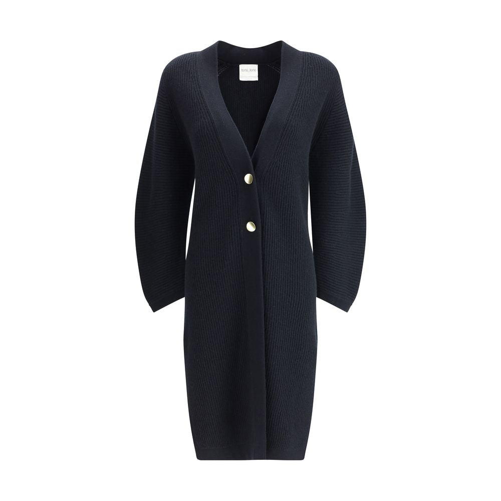 Forte_Forte Black Cashmere Women's Cardigan