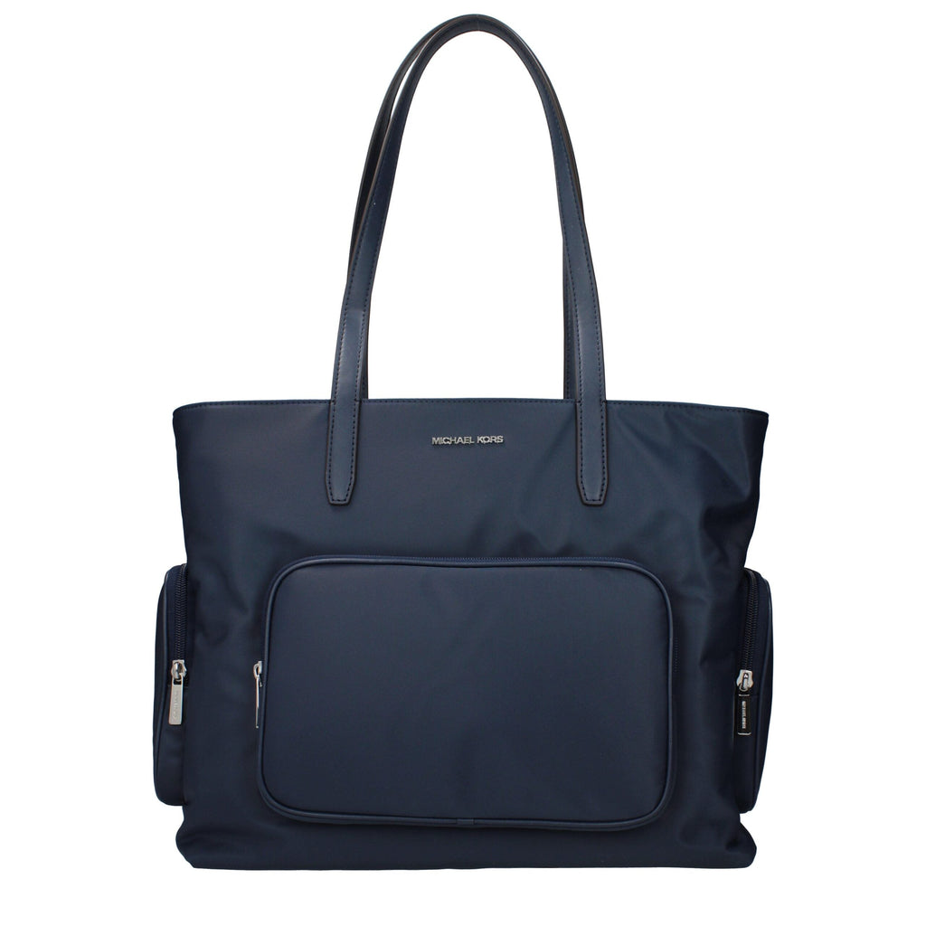 Michael Kors Blue Fabric Shoulder Women's Bag