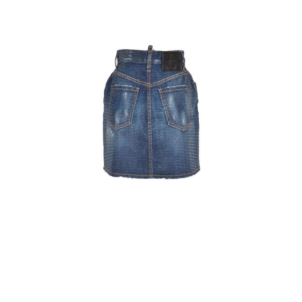 Dsquared² Blue Denim Women's Skirt