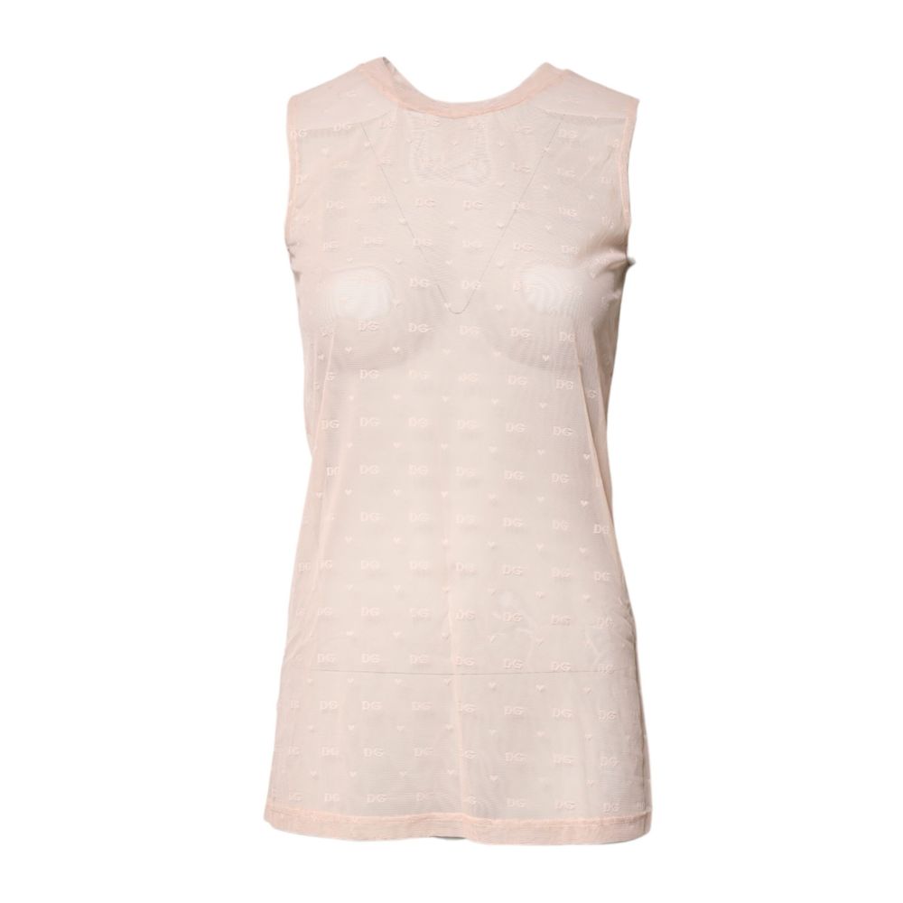 Dolce & Gabbana Beige Nylon Women's Blouse