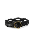 Etro Black Leather Regular Women's Belt