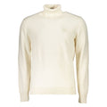 Hugo Boss White Cotton Men's Turtleneck
