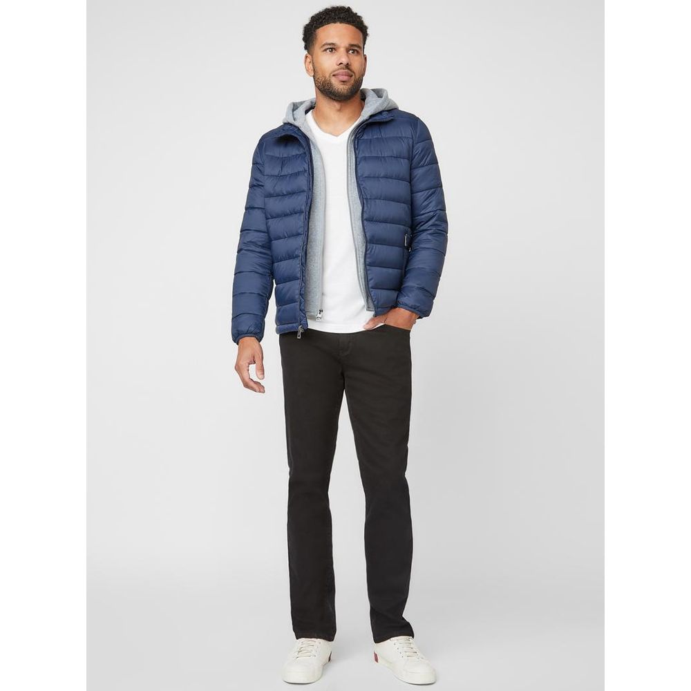 Guess Blue Polyamide Men's Parka