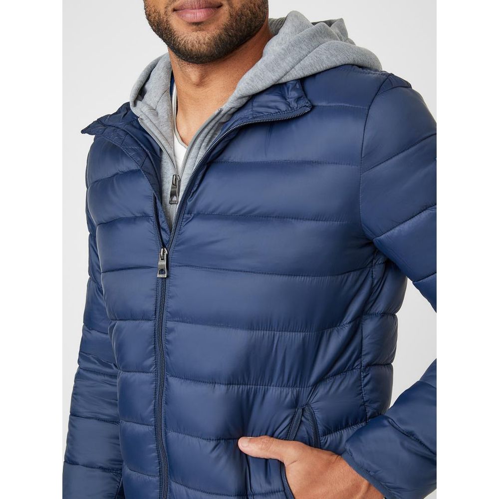 Guess Blue Polyamide Men's Parka