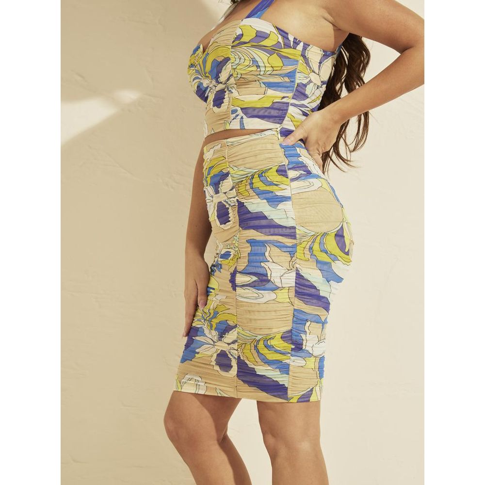 Guess Multicolor Polyamide Mini Women's Skirt