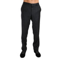 Dolce & Gabbana Gray Cotton Dress Men's Pants
