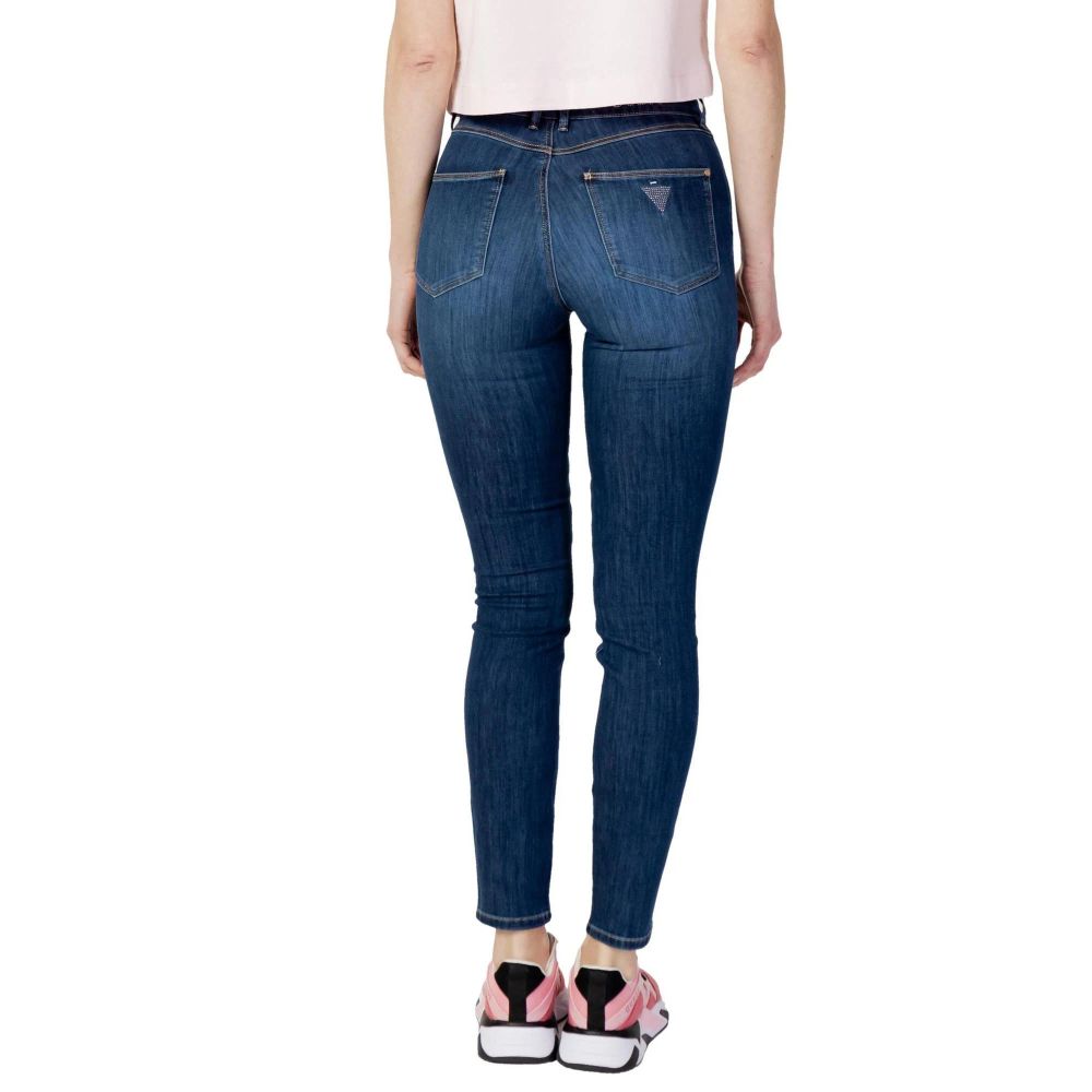 Guess Blue Cotton Skinny Women's Jeans