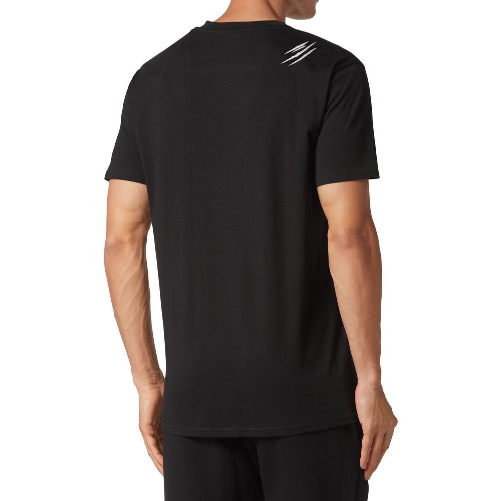 Plein Sport Black Cotton Men's Sportswear