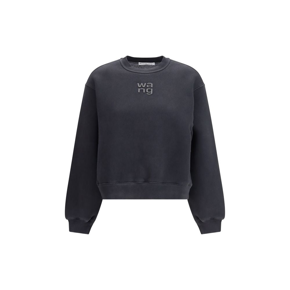 Alexander Wang Black Cotton Women's Sweatshirt