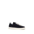 Kiton Blue Calf Leather Bos Taurus Low Top Men's Sneakers