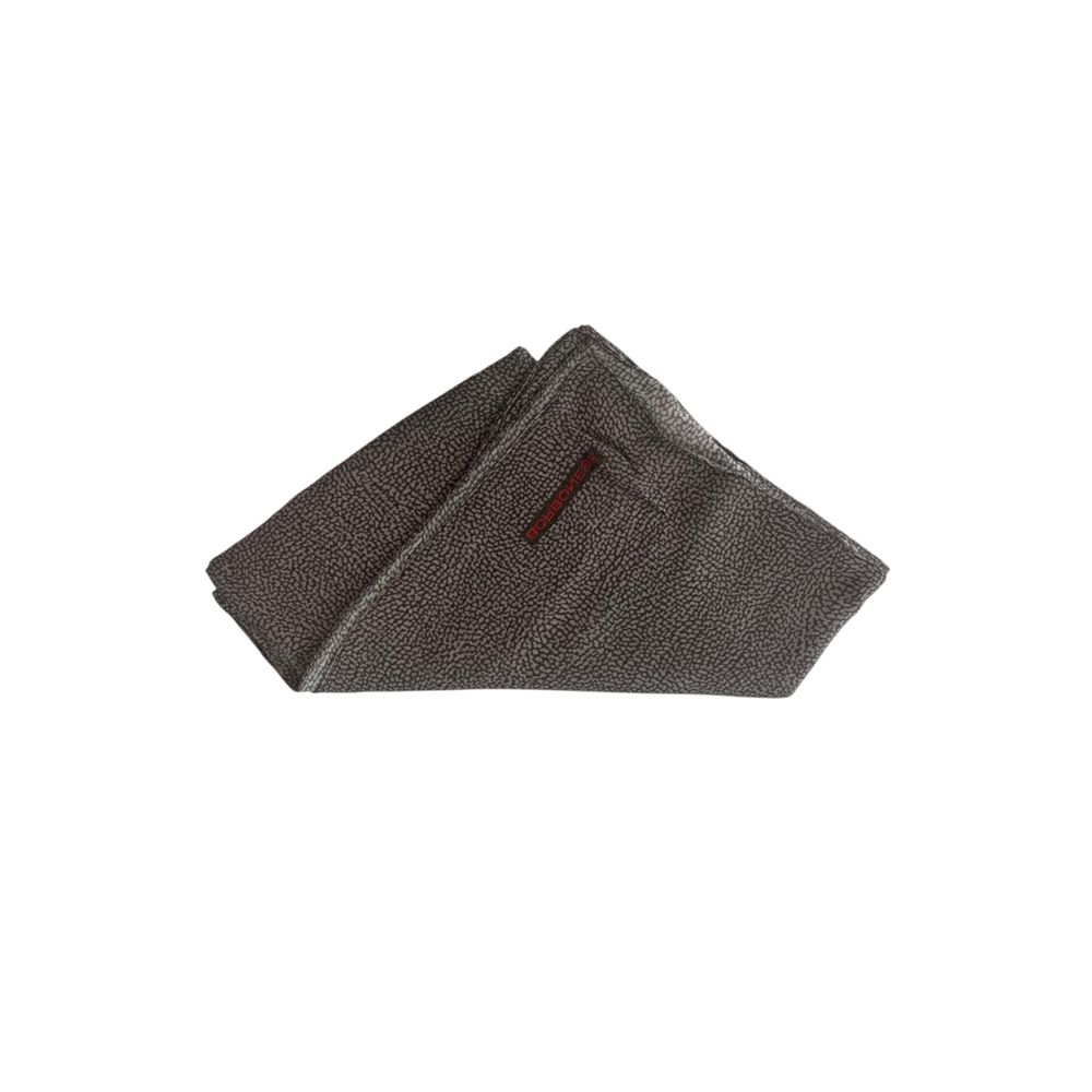Borbonese Grey Modal Women Women's Scarf