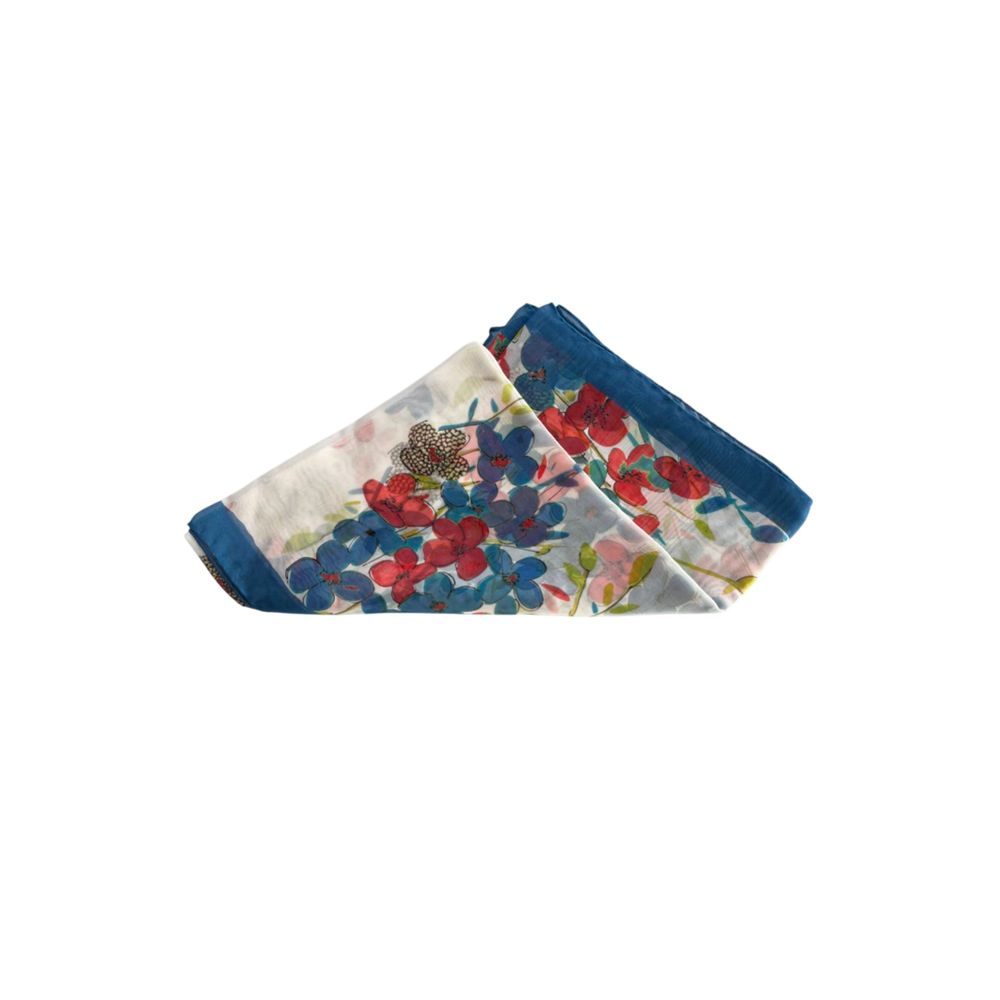Borbonese White Silk Women Women's Scarf