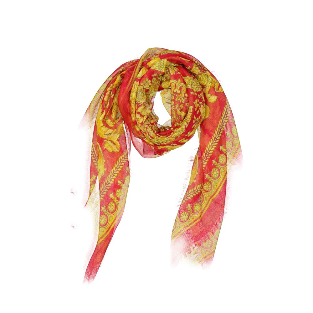 Versace Multicolor Modal Women's Scarf