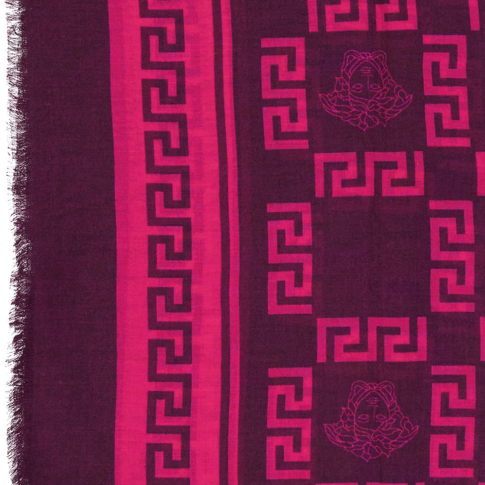 Versace Multicolor Modal Women's Scarf