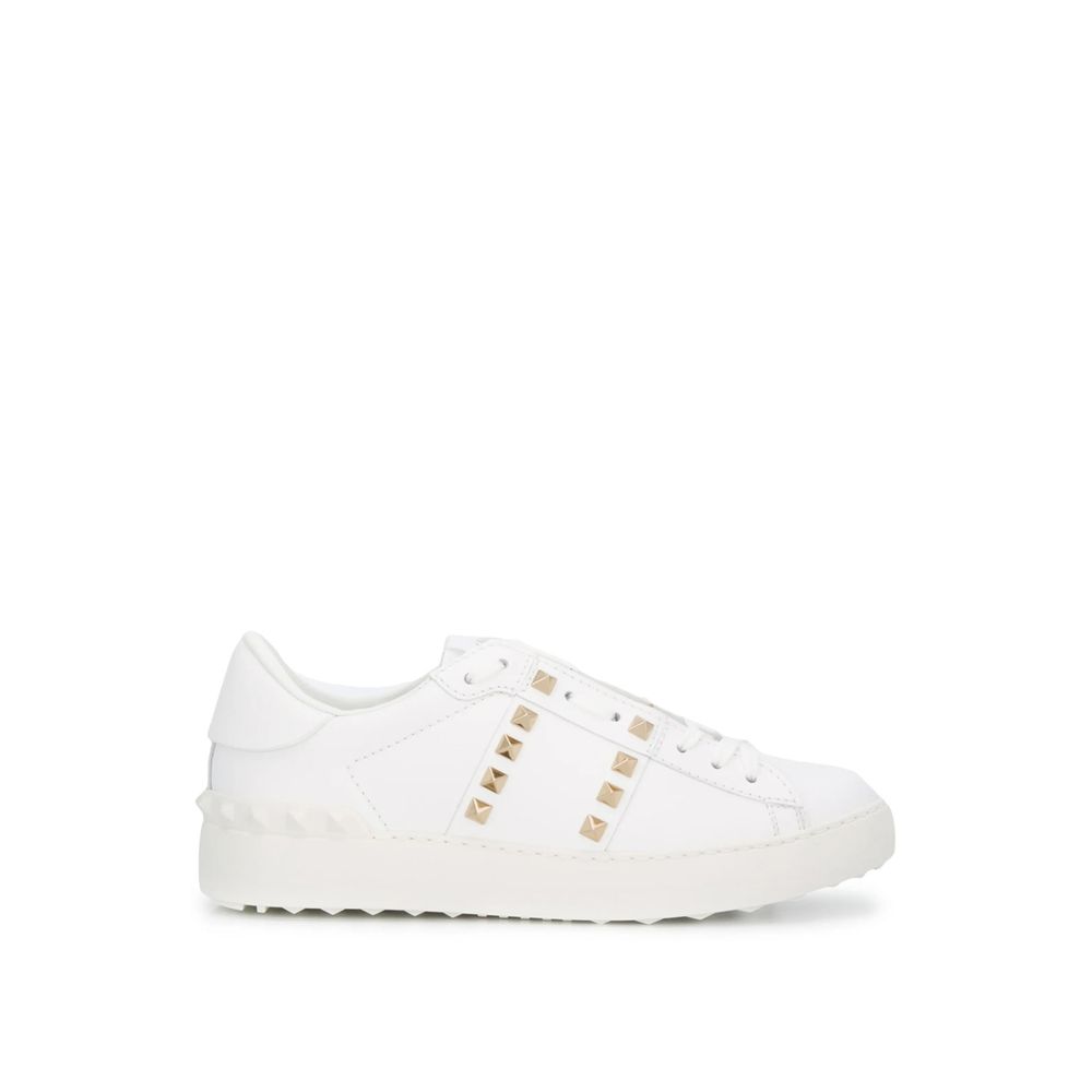 Valentino Garavani White Leather Men's Sneakers