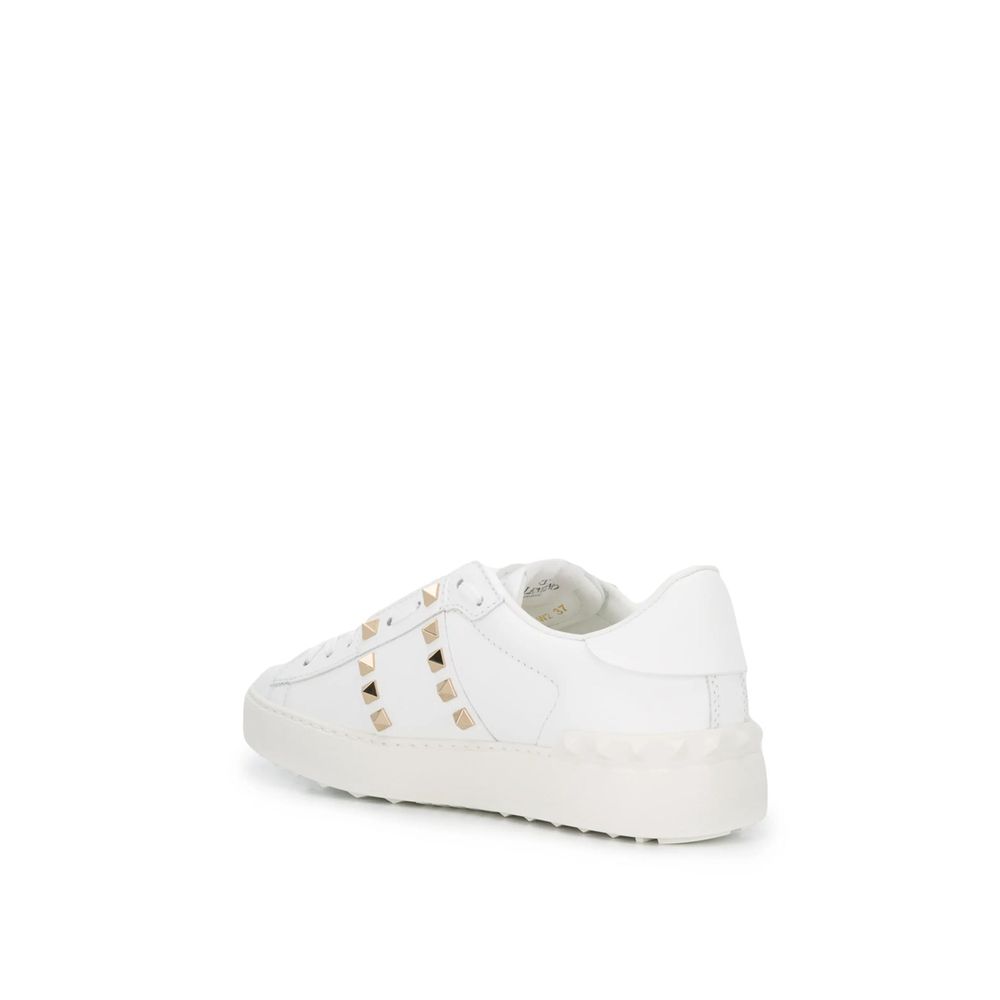 Valentino Garavani White Leather Men's Sneakers