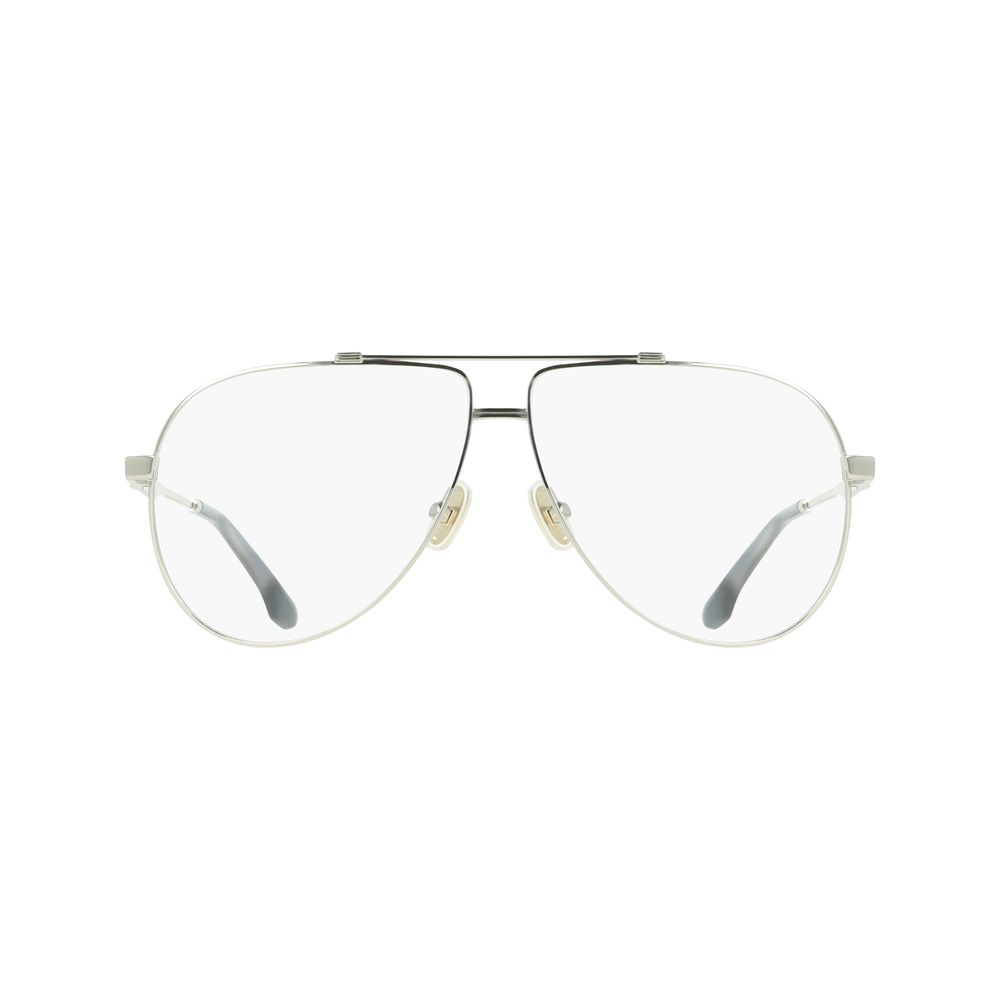 Victoria Beckham Gray Metal Glasses Women's (Frames)