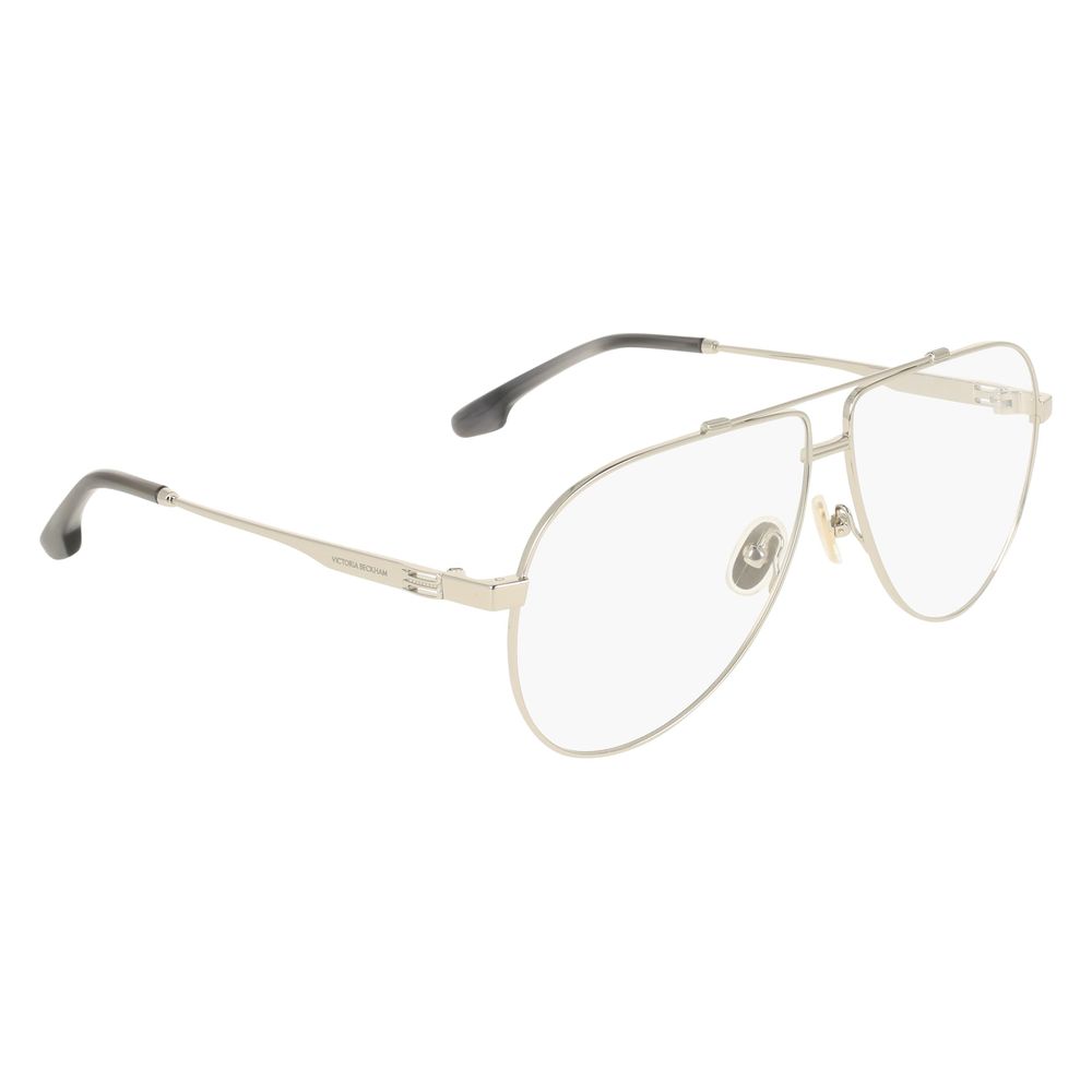 Victoria Beckham Gray Metal Glasses Women's (Frames)