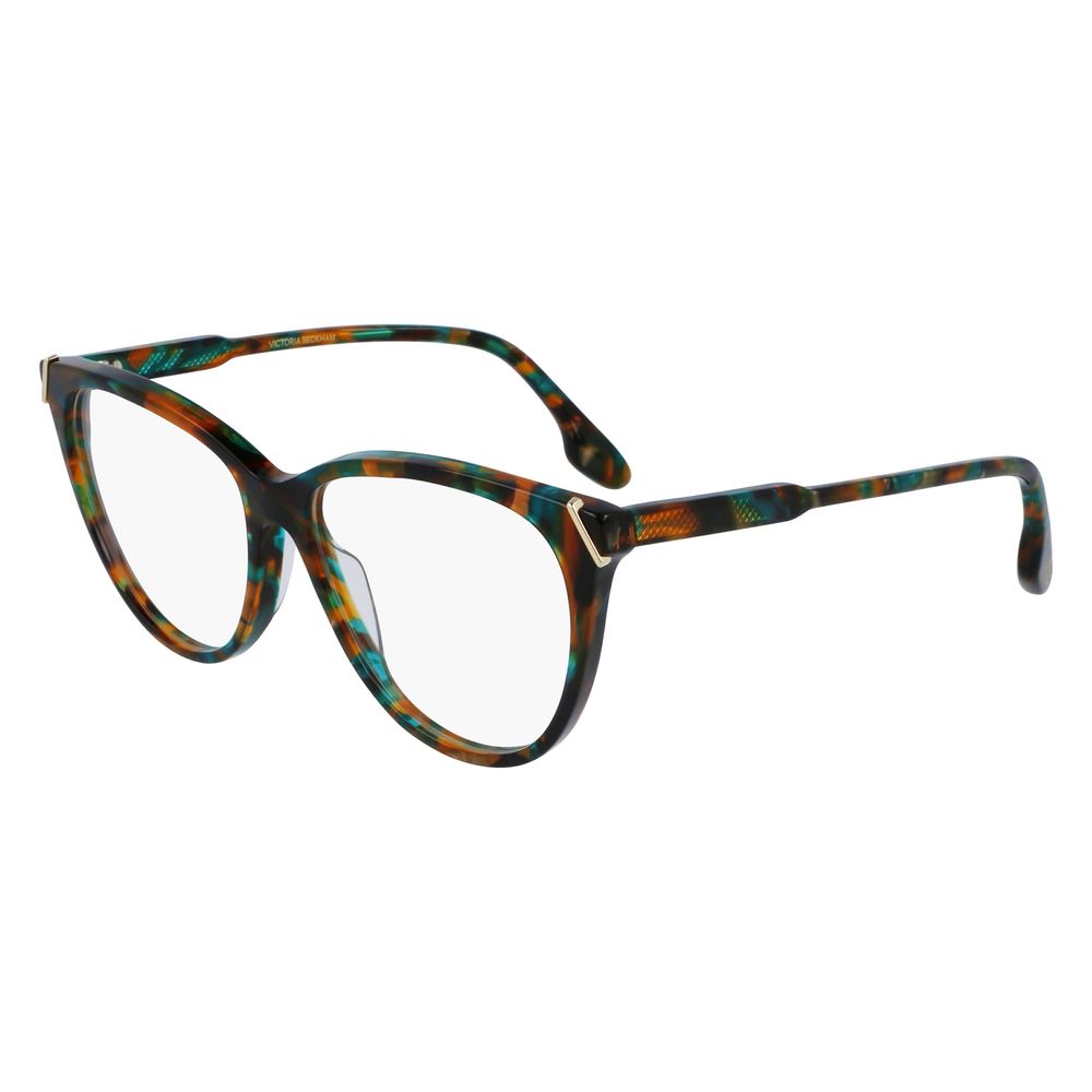Victoria Beckham Brown Acetate Glasses Women's (Frames)