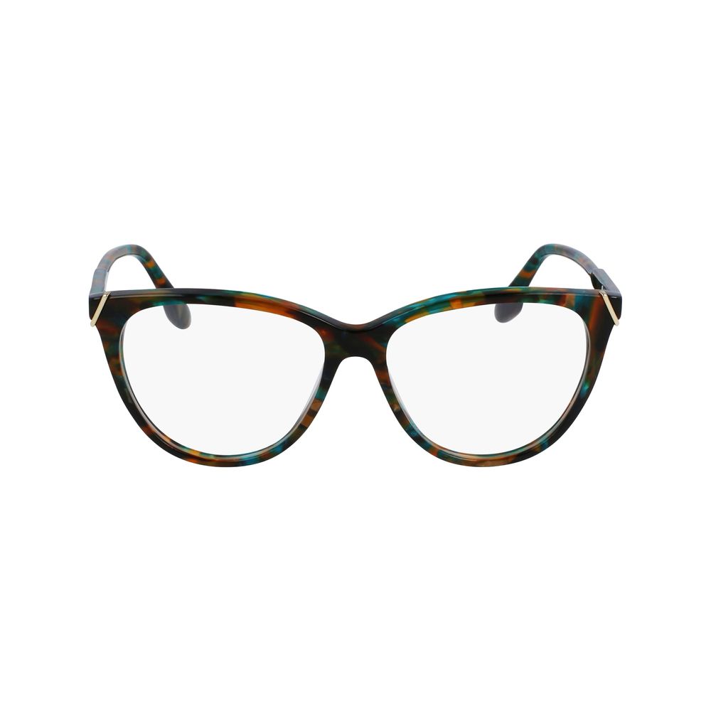 Victoria Beckham Brown Acetate Glasses Women's (Frames)