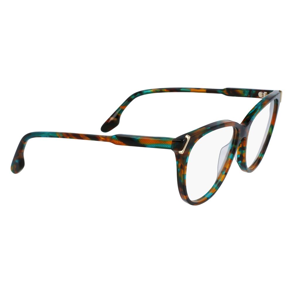 Victoria Beckham Brown Acetate Glasses Women's (Frames)