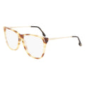 Victoria Beckham Brown Acetate Glasses Women's (Frames)