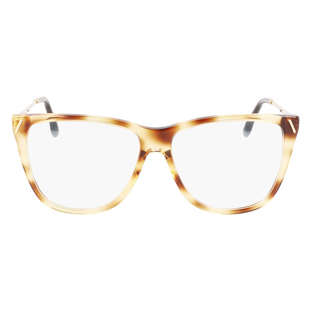 Victoria Beckham Brown Acetate Glasses Women's (Frames)