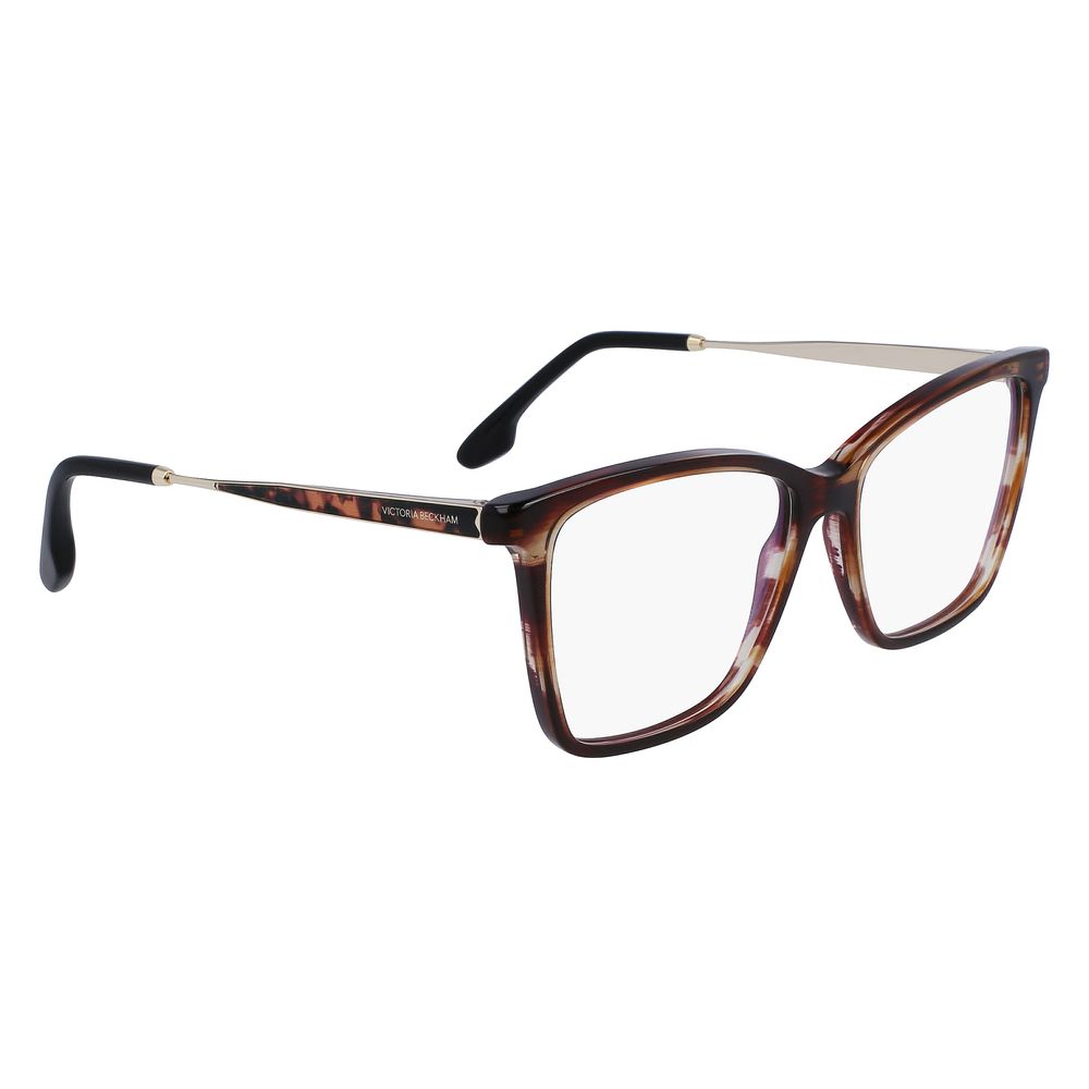 Victoria Beckham Brown Acetate Glasses Women's (Frames)