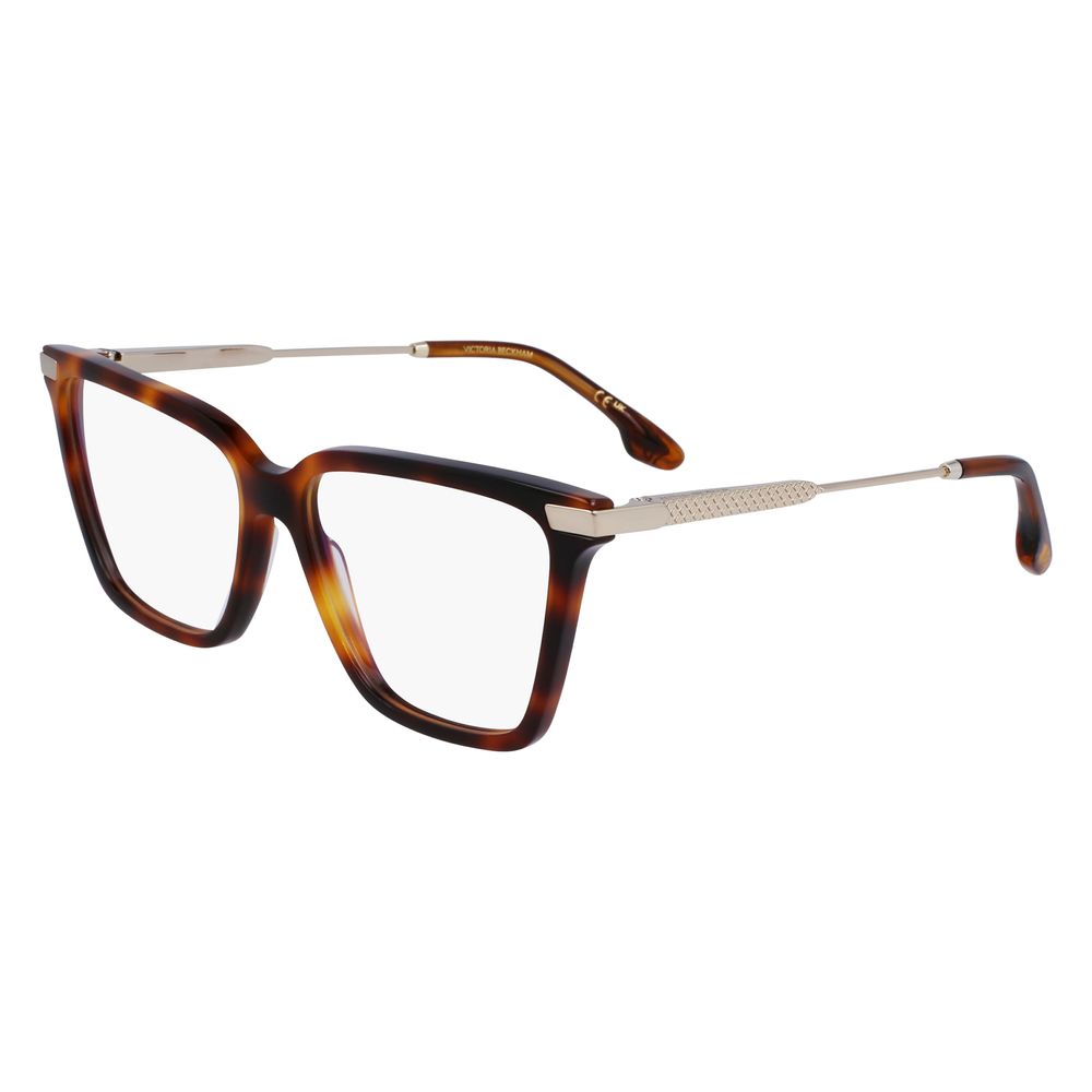 Victoria Beckham Brown Acetate Glasses Women's (Frames)