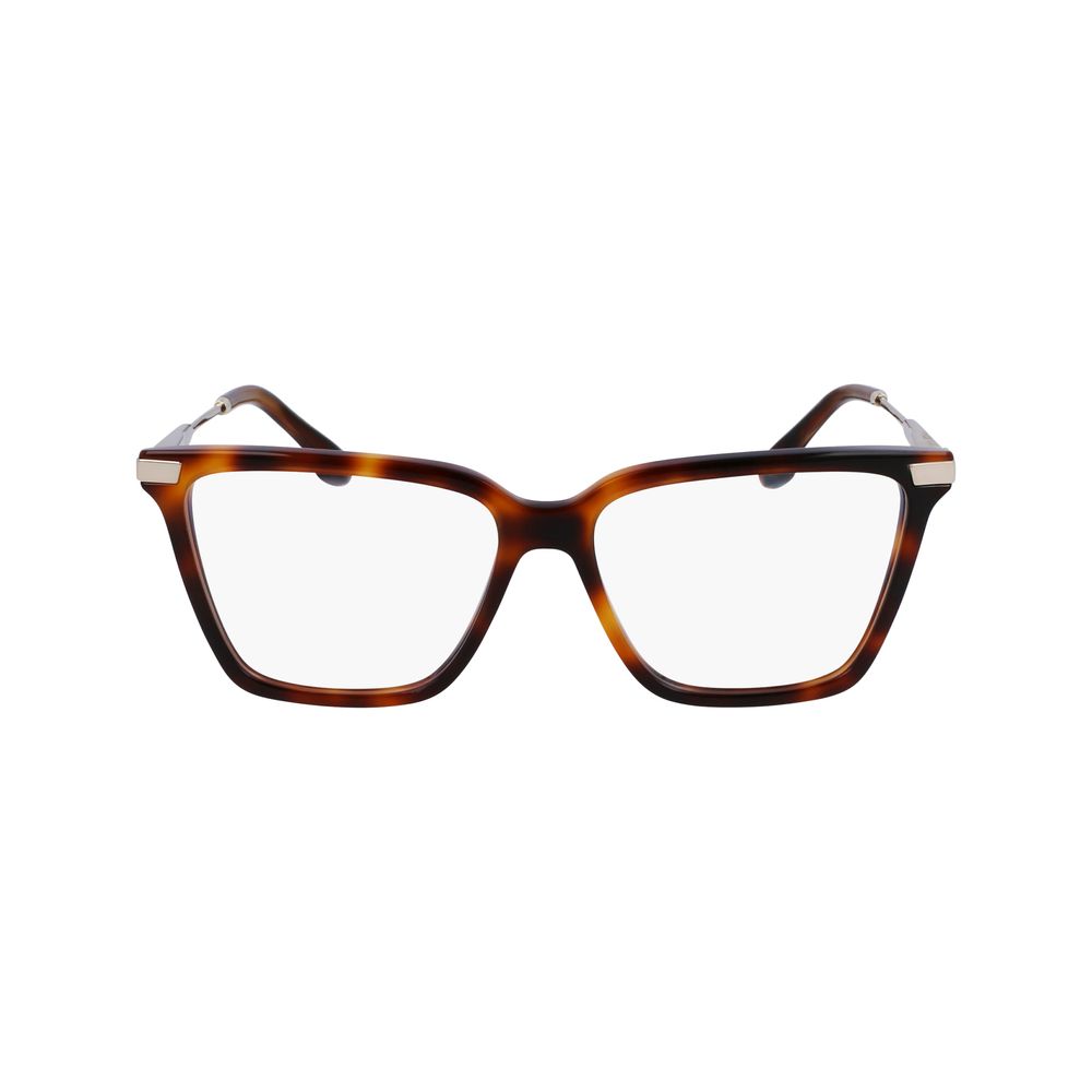 Victoria Beckham Brown Acetate Glasses Women's (Frames)