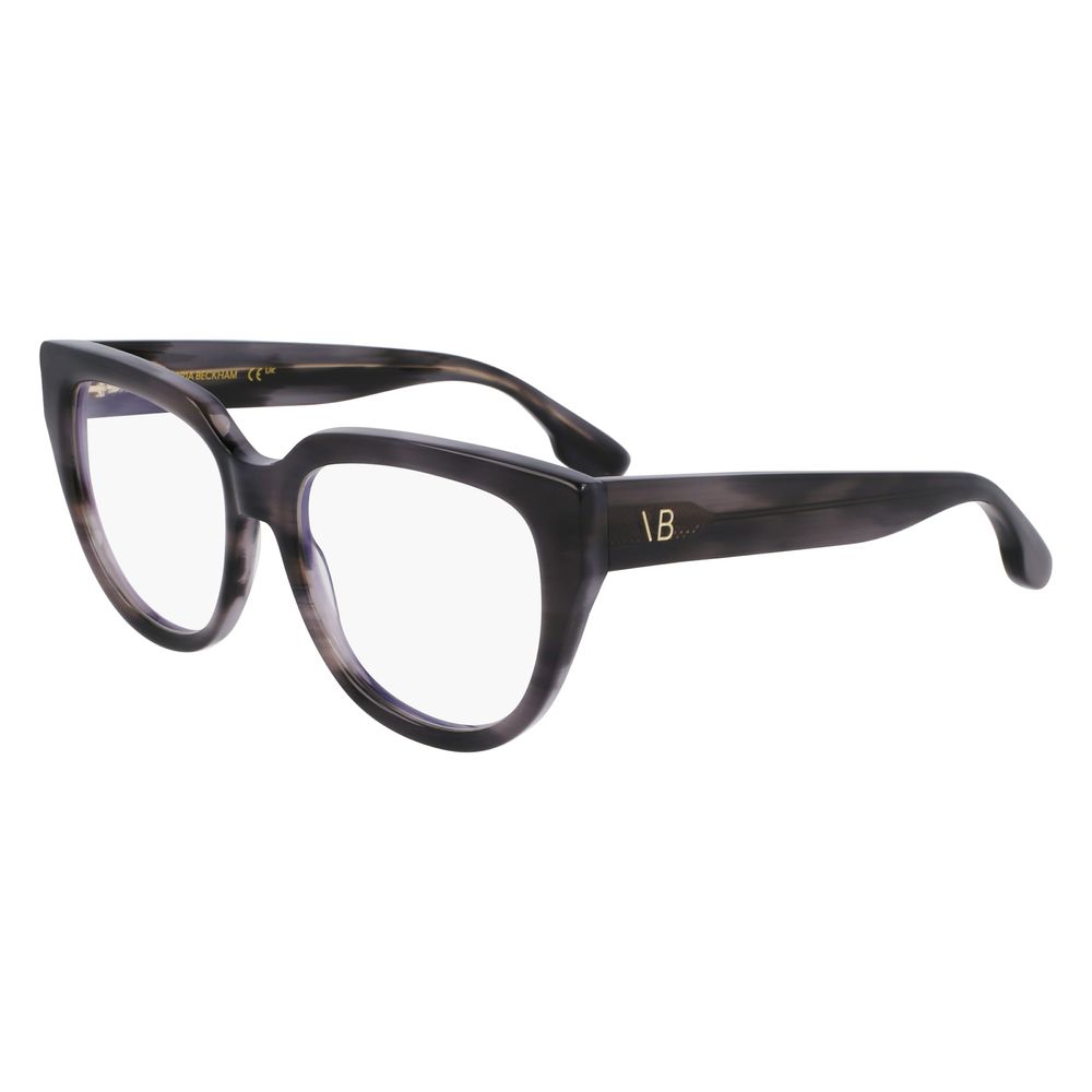 Victoria Beckham Gray Acetate Glasses Women's (Frames)