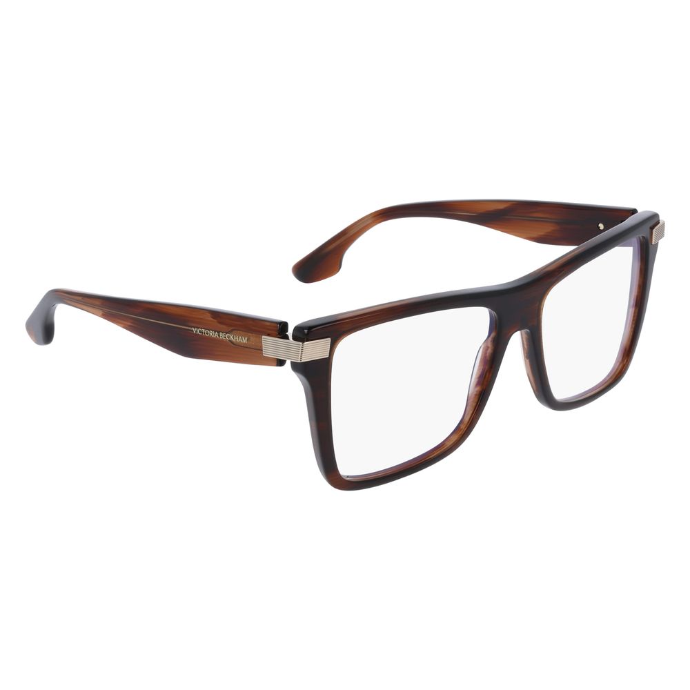 Victoria Beckham Brown Acetate Glasses Women's (Frames)