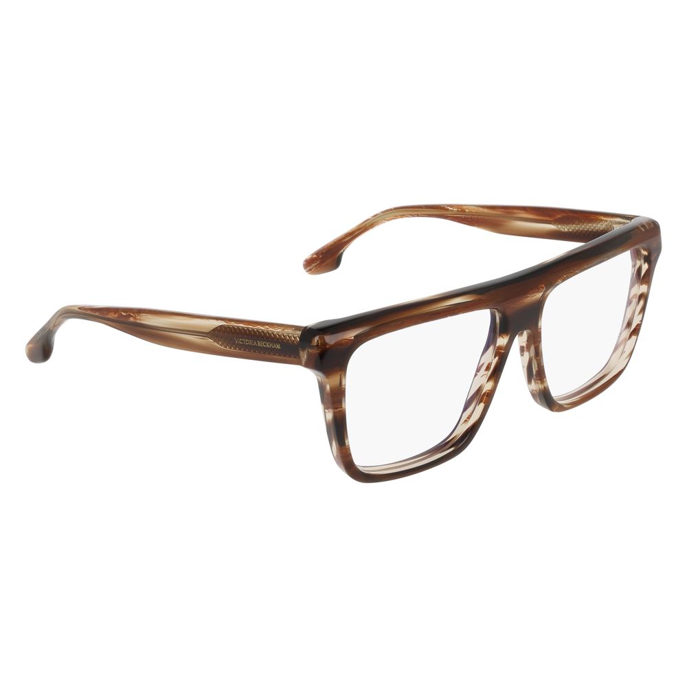 Victoria Beckham Brown Acetate Glasses Women's (Frames)