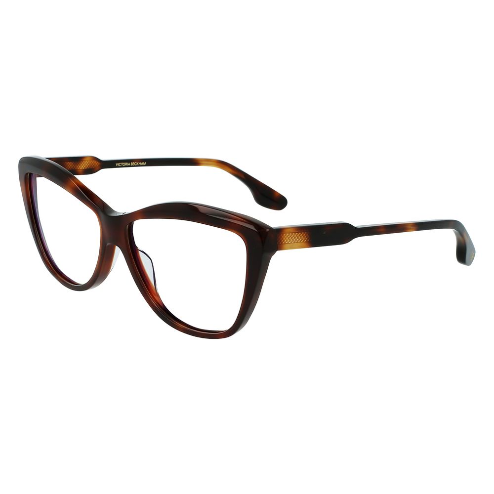 Victoria Beckham Brown Acetate Glasses Women's (Frames)