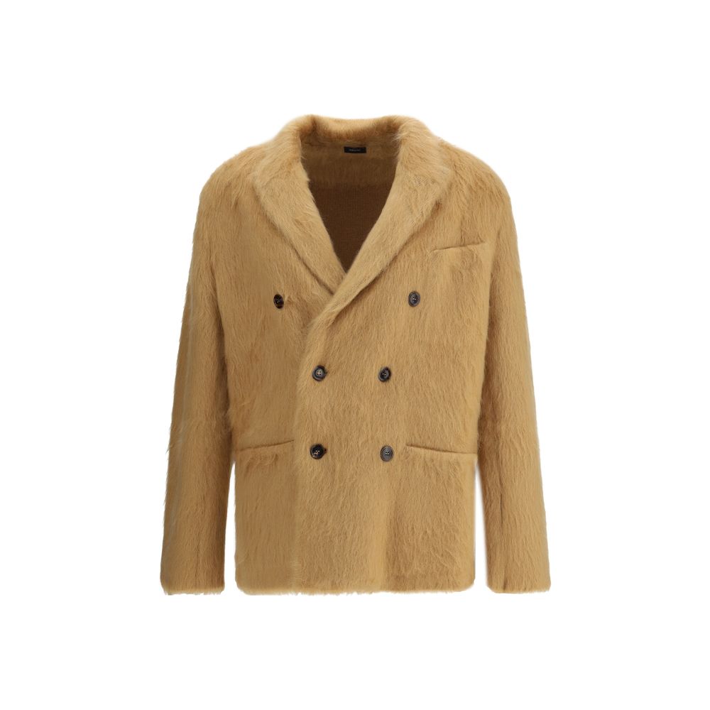 Tom Ford Beige Cashmere Men's Coat
