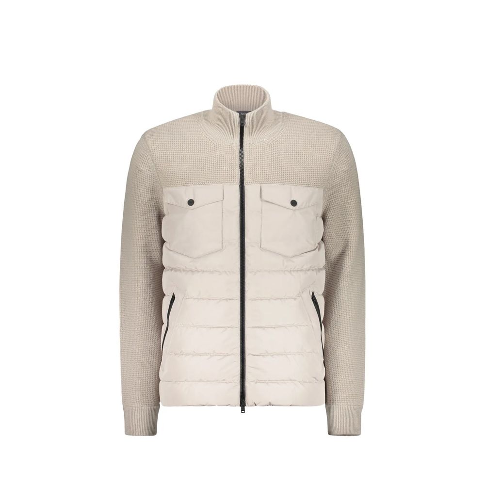 Herno Beige Virgin Wool Men's Clothing
