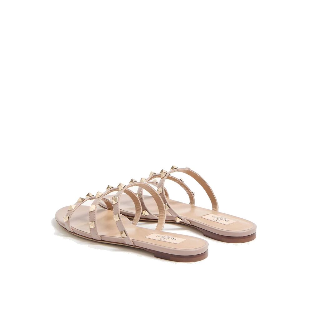 Valentino Garavani Multicolor Calfskin Strap-On Women's Sandals