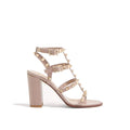 Valentino Garavani Beige Calfskin Platform Women's Sandals