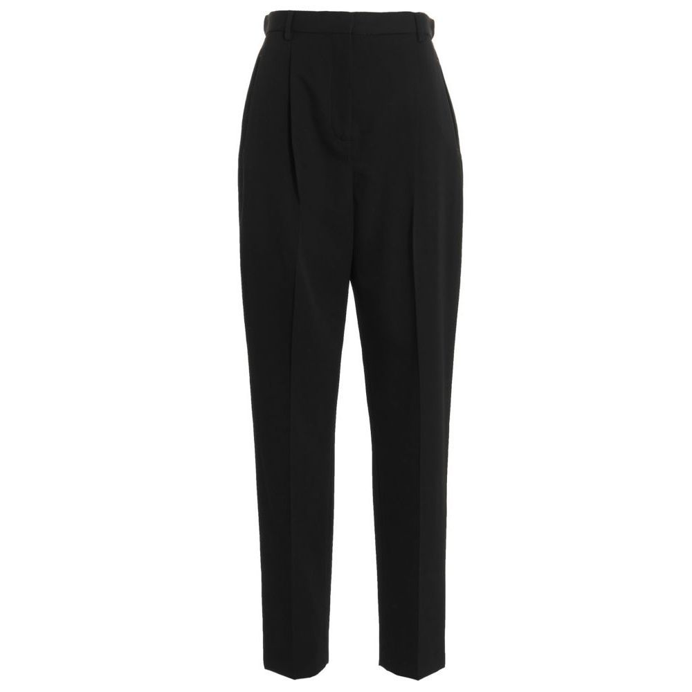 Tory Burch Black Polyester Casual Women's Pants
