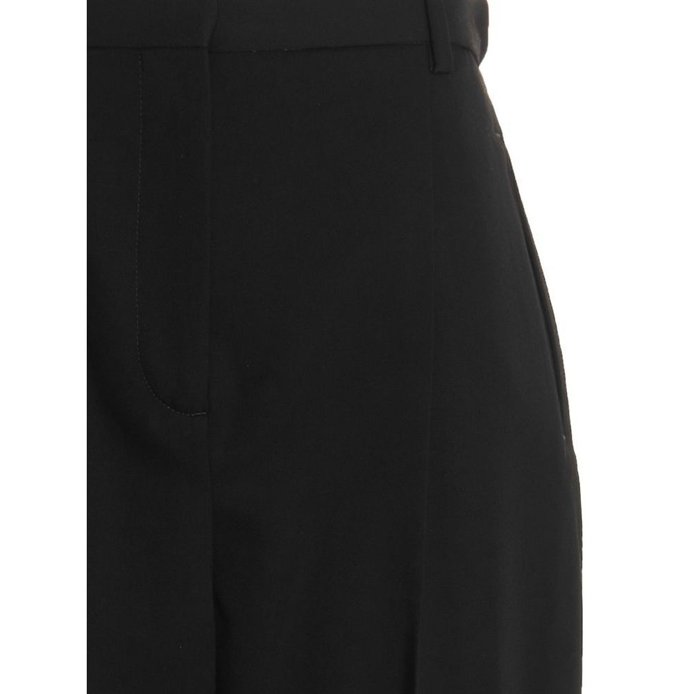 Tory Burch Black Polyester Casual Women's Pants