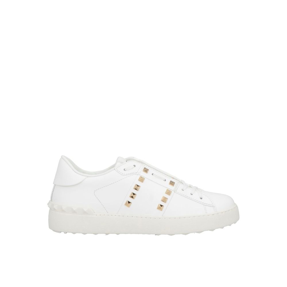Valentino Garavani White Calfskin Low Top Women's Sneakers