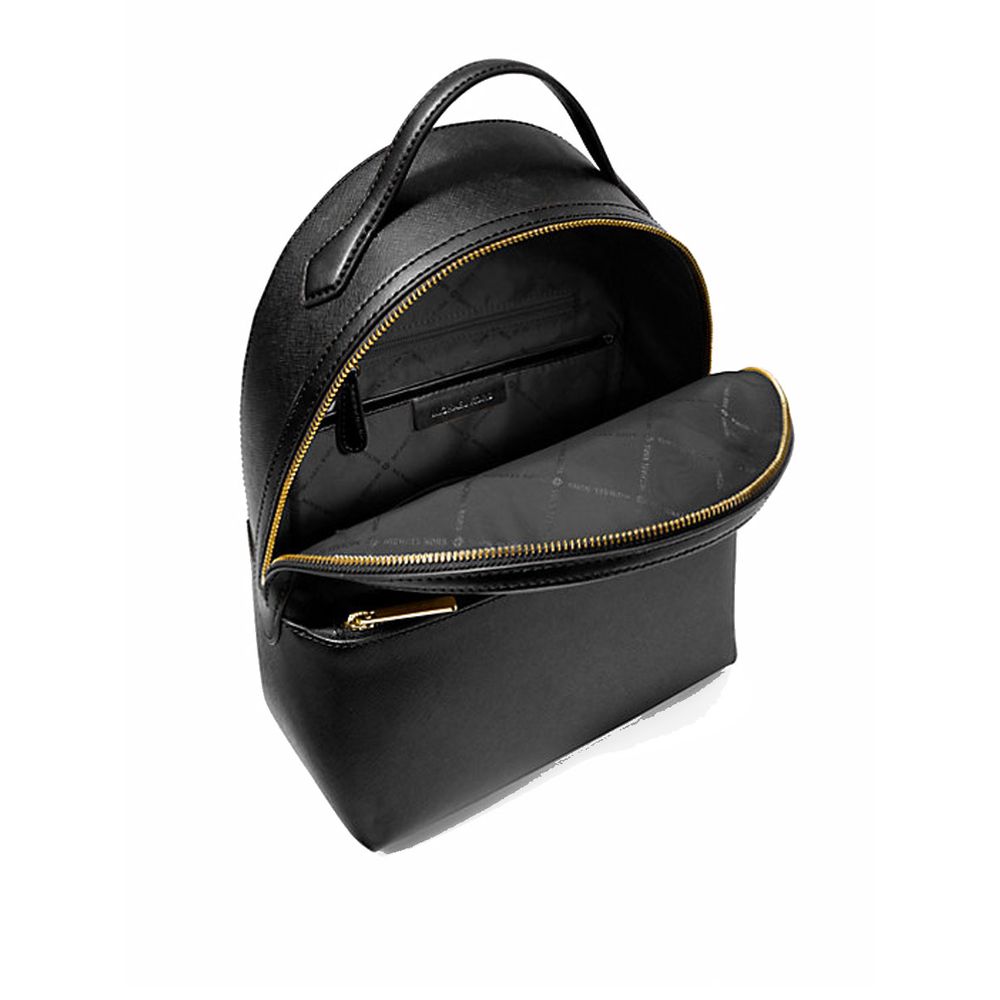 Michael Kors Black Leather Women's Backpack