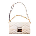 Michael Kors Beige Leather Shoulder Women's Bag