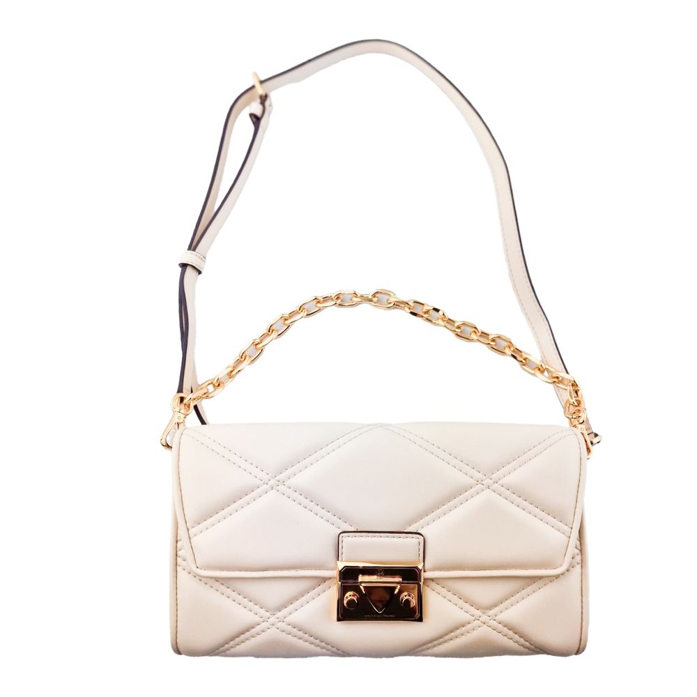Michael Kors Beige Leather Shoulder Women's Bag