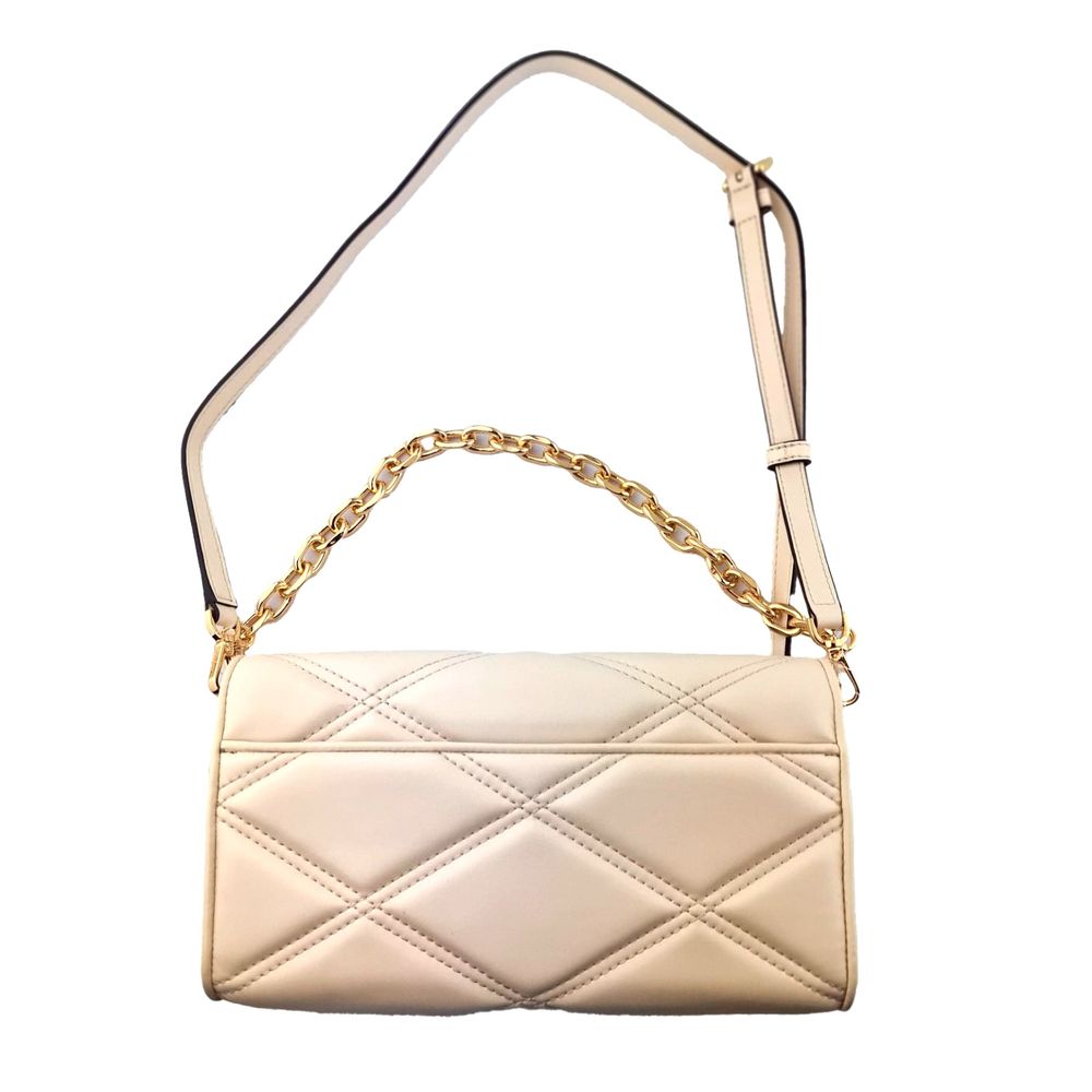 Michael Kors Beige Leather Shoulder Women's Bag