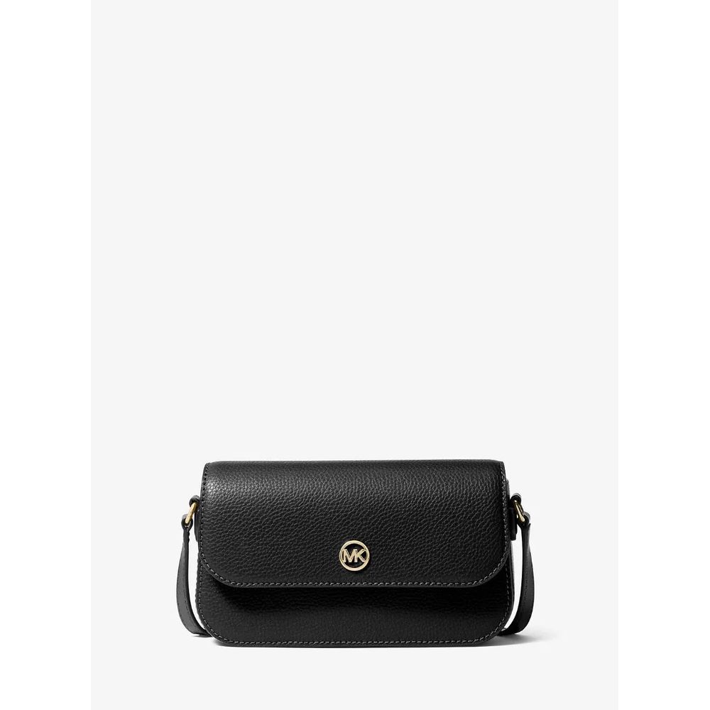 Michael Kors Black Leather Crossbody Women's Bag