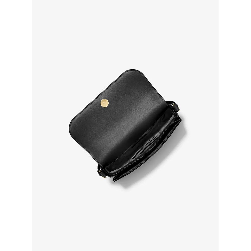Michael Kors Black Leather Crossbody Women's Bag