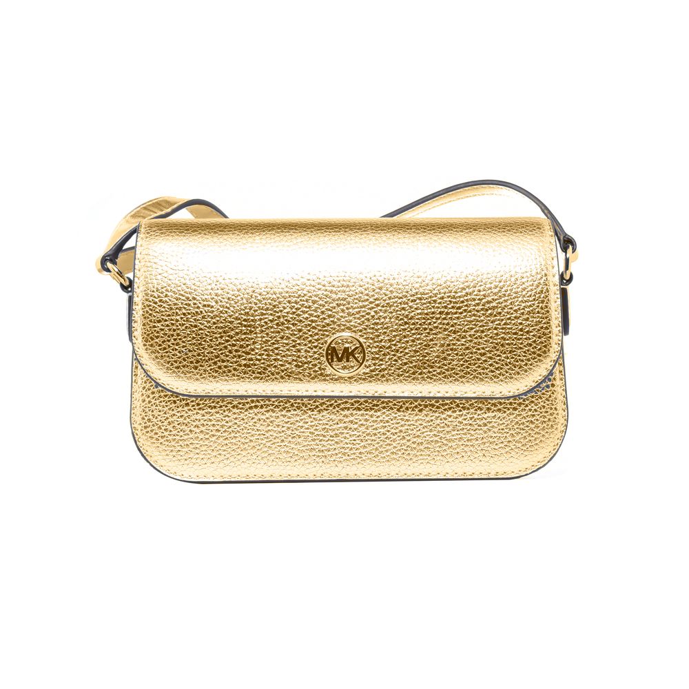 Michael Kors Gold Leather Crossbody Women's Bag